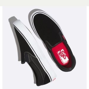 Vans Slip on Pro black and white gum